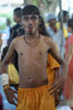 Thaipusam - Piercings already removed from cheeks
