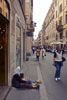 Begging near Piazza Espagna