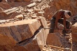 Rock quarry in Rajasthan near Jaipur