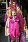 Colourful puppets at the Tibetan Market, Delhi