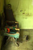 The traditional barber chair