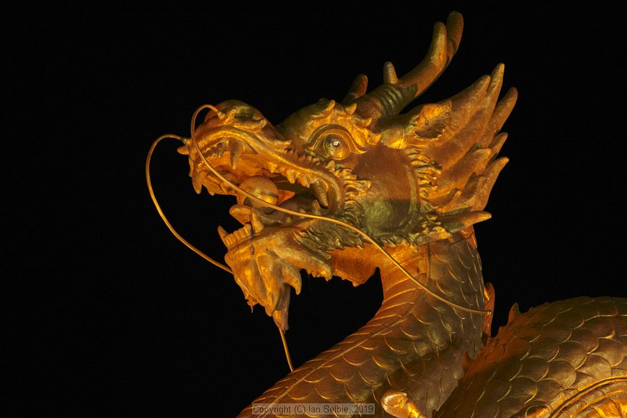 Hai Leng Ong Statue (Golden Dragon), Phuket City, Phuket, Thailand